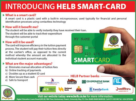 how to use helb smart card|helb loan application.